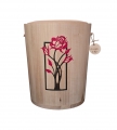 Bild 3 von Naturholz Urne - Linde s34 - für alle Bestattungsarten, Handbemalt