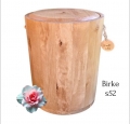 Bild 1 von Naturholz Urne - Birke s52 - für alle Bestattungsarten