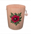 Bild 2 von Naturholz Urne - Linde s28 - für alle Bestattungsarten, Handbemalt